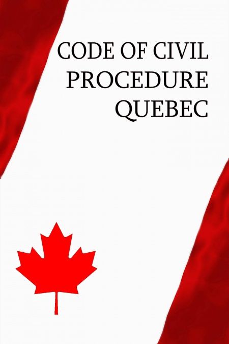 Code of Civil Procedure Québec  - обложка
