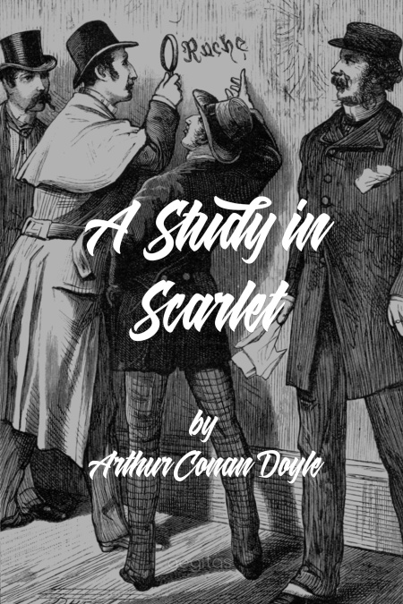 A Study in Scarlet  - обложка