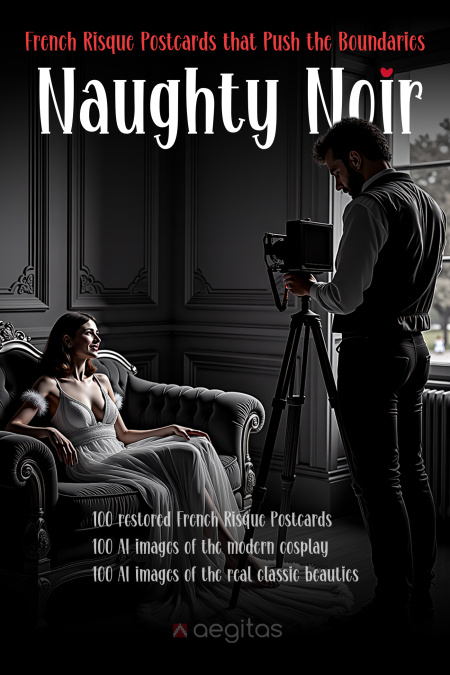 Naughty Noir: French Risque Postcards that Push the Boundaries  - обложка