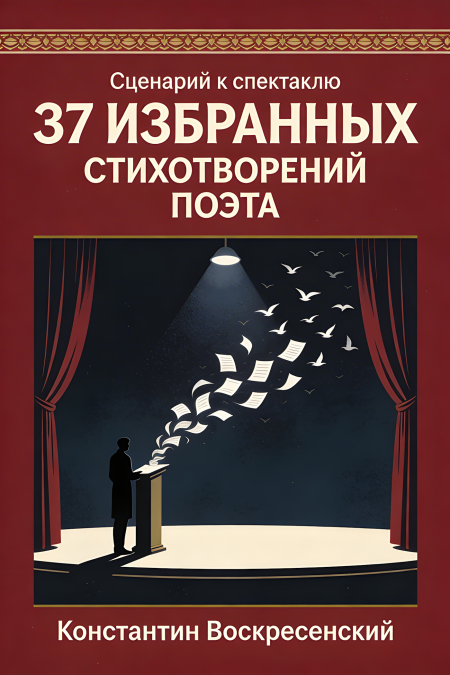 Сценарий к спектаклю. 37 избранных стихотворений поэта  - обложка