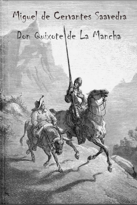 Don Quixote de La Mancha (com ilustrações)  - обложка