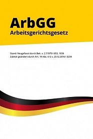 Arbeitsgerichtsgesetz (ArbGG) - обложка
