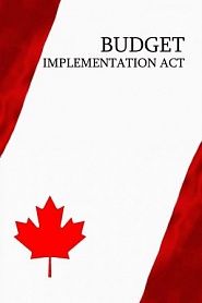 Budget Implementation Act - обложка