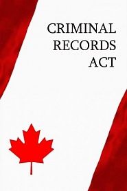 Criminal Records Act - обложка